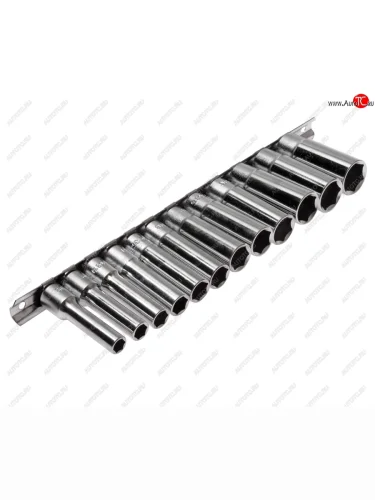 Набор головок торцевых 38 6-ти гранных 08-19мм глубоких L=63мм 12 предметов JTC JTC TOOLS CO., LTD jtc-h312m