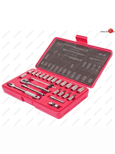 Набор головок торцевых и насадок 14 6-ти гранных 532-12,Т20-Т40 23 предмета в кейсе JTC JTC TOOLS CO., LTD jtc-h223s