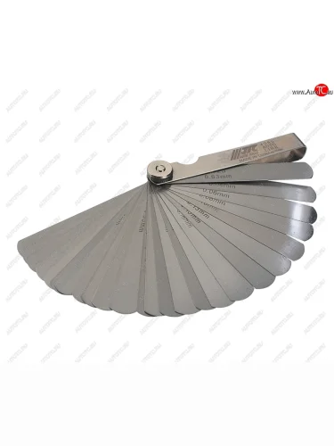 Набор щупов 0.04-0.63мм (0.0015-0.025) прямых для установки зазора 26шт. JTC JTC TOOLS CO., LTD jtc-4289