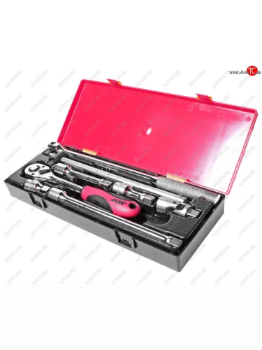 Набор инструментов 8 предметов слесарно-монтажный 12 (ключ трещот.,ворот.,удлинит.) в кейсе JTC JTC TOOLS CO., LTD jtc-k4082