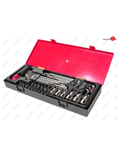 Набор инструментов TORX,HEX (ключи,головки с насадками) 40 предметов в кейсе JTC JTC TOOLS CO., LTD jtc-k1401