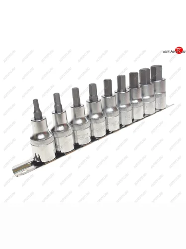Набор бит-головок 12 HEX H4-H14 9 предметов JTC JTC TOOLS CO., LTD jtc-h409h