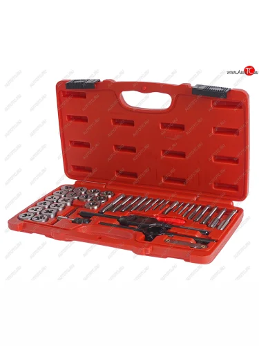 Набор метчиков и плашек 40 предметов в кейсе JTC JTC TOOLS CO., LTD jtc-3432a