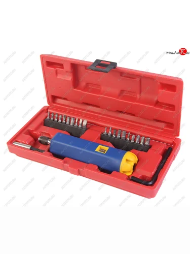 Отвертка динамометрическая 14 с набором бит и адаптеров в кейсе JTC JTC TOOLS CO., LTD jtc-4625a