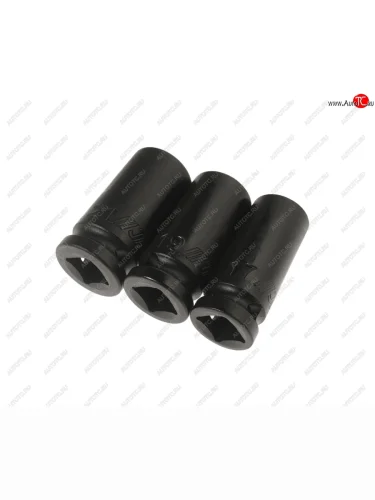 Набор головок торцевых 12 ударных средней глубины тонкостенных 17,19,21мм 3 предмета JTC JTC TOOLS CO., LTD jtc-j403b