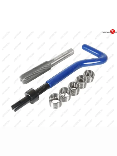 Набор инструментов и вставок для восстановления резьбы М10х1.25мм L=13.5мм 7 предметов JTC JTC TOOLS CO., LTD jtc-4947