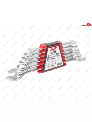Набор ключей рожковых 8-21мм двухсторонних 6 предметов в кейсе JTC JTC TOOLS CO., LTD jtc-gd06s