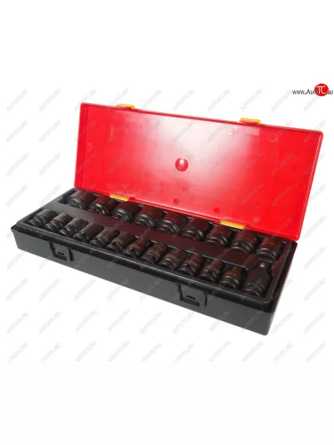 Набор головок торцевых 12 6-ти гранных 08-32мм ударных 22 предмета в кейсе JTC JTC TOOLS CO., LTD jtc-k4223