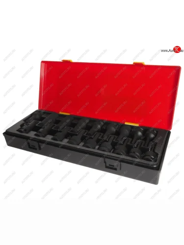 Набор головок торцевых 12 60мм ударных 18 предметов в кейсе JTC JTC TOOLS CO., LTD jtc-k4181