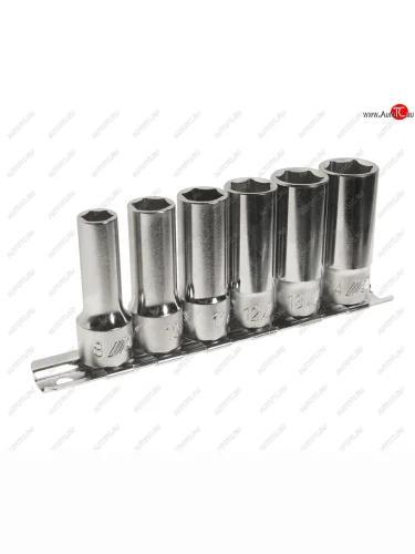 Набор головок торцевых 38 6-ти гранных 08-14мм средней глубины L=46мм 6 предметов JTC JTC TOOLS CO., LTD jtc-h306m