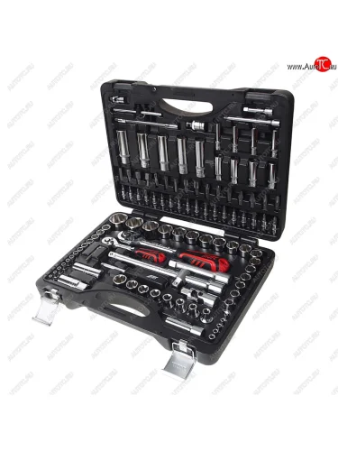 Набор головок торцевых и бит 14,12 для поврежденных гаек 110 предметов в кейсе JTC JTC TOOLS CO., LTD jtc-s110b-b72