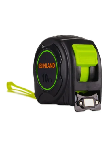 Рулетка 10м 28мм обрезиненный корпус,магнитный зацеп,двухсторонняя шкала,автоблокир. FINLAND FINLAND 1958