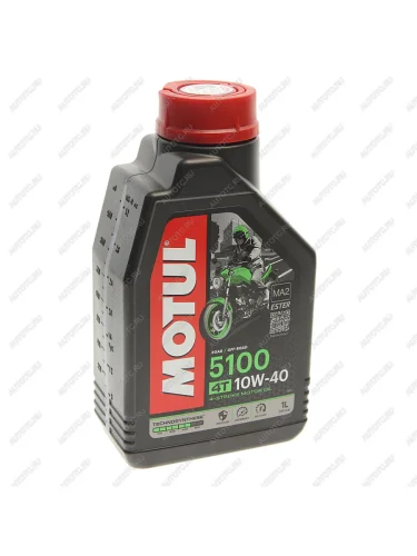 Масло моторное для 4-х тактных двигателей 5100 ESTER 4T 10W40 псинт.1л MOTUL MOTUL 106906