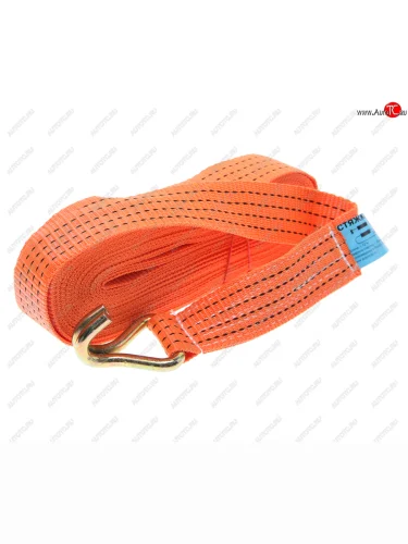 Стяжка крепления груза 8т 12м-52мм (полиэстер, без трещетки) АВТО-ТРОС АВТО-ТРОС рст 8-12