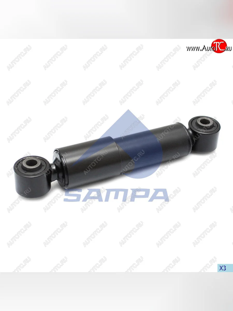Амортизатор MERCEDES Actros кабины задний (195/227 12x40 12x40 O/O) SAMPA SAMPA 204.182-01 SAMPA 204.182-01  в Самаре Самарской области