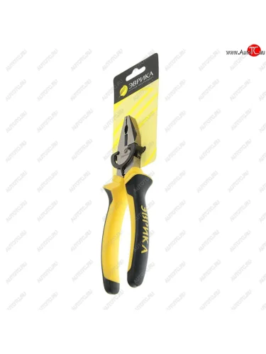 Пассатижи 178мм с обжимом для клемм ЭВРИКА ЭВРИКА er-60137 ЭВРИКА er-60137