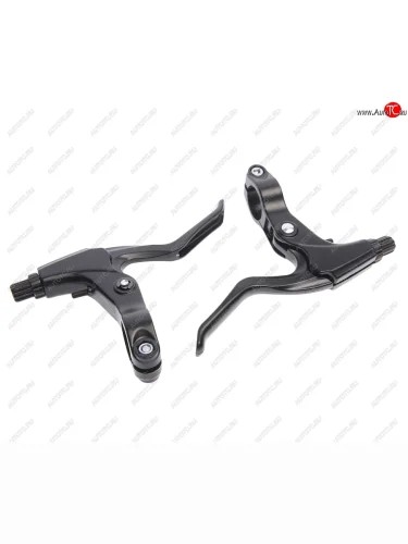 Рукоятка тормоза правая-левая алюминиевая 2шт. черная DREAM BIKE DREAM BIKE bl-237