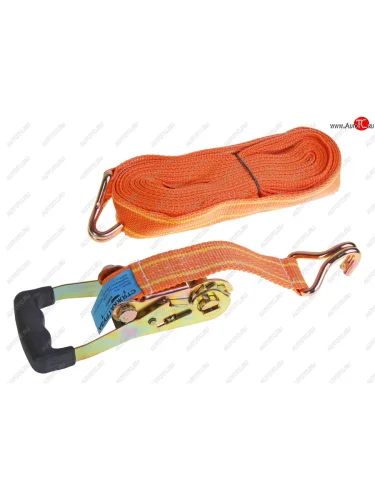 Стяжка крепления груза 4т 10м-50мм с храповиком АВТО-ТРОС АВТО-ТРОС стг 48-10