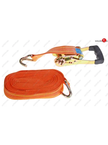 Стяжка крепления груза 4т 12м-50мм с храповиком АВТО-ТРОС АВТО-ТРОС стг 48-12