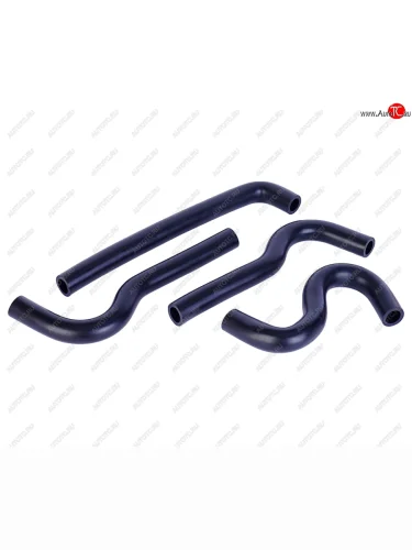 Патрубок ГАЗ-31105 отопителя комплект 4шт. NO NAME 3110-8120042443632