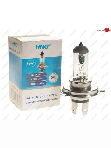 Лампа 24V H4 7570W P43t-38 Long Life HNG HNG 24443