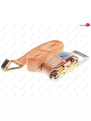 Стяжка крепления груза 10т 10м-75мм (полиэстер) с храповиком АВТО-ТРОС АВТО-ТРОС стг 7510-10