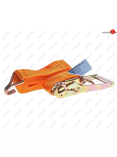 Стяжка крепления груза 4т 6м-50мм с храповиком АВТО-ТРОС АВТО-ТРОС стг 48-6