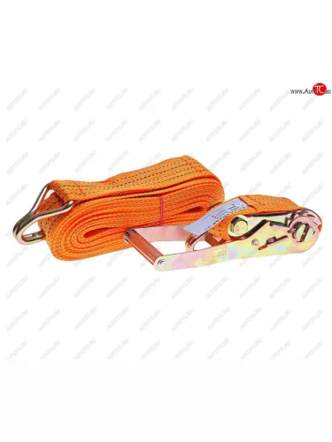 Стяжка крепления груза 4т 8м-50мм с храповиком АВТО-ТРОС АВТО-ТРОС стг 48-8