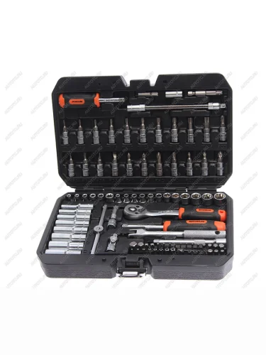 Набор головок торцевых,бит и бит-головок 14 6-ти гранных 91 предмет в кейсе АВТОДЕЛО АВТОДЕЛО 39871