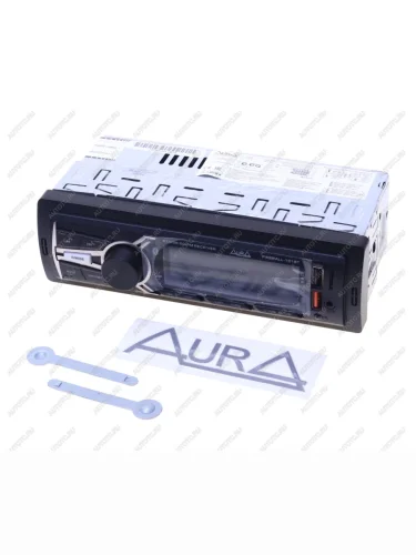 Магнитола автомобильная 1DIN AURA AURA fireball-101bt