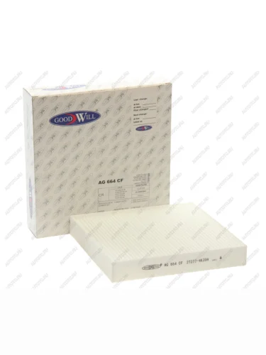 Фильтр воздушный салона MERCEDES X (W470) GOODWILL GOODWILL ag 664 cf