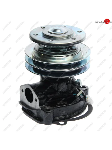 Насос водяной Д-245.7Е3 ГАЗ 2-х ручьевой с муфтой 24V с доп. КГ 12 под ЖМТ MEGAPOWER MEGAPOWER 130-14-012