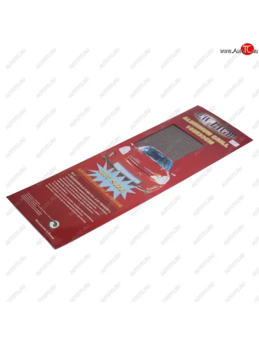 Решетка радиатора сетка (черная) 100х33см (ячейка 12мм) NEW LIGHT NEW LIGHT ag-012blk