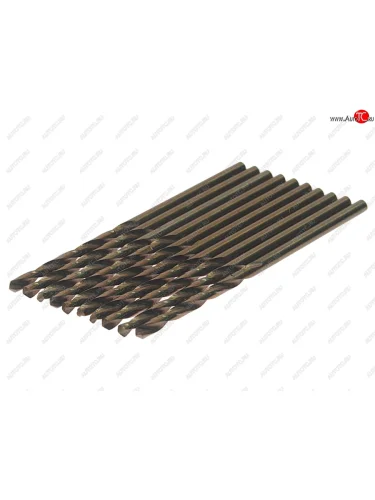 Сверло по металлу 2.5мм HSS Cobalt (10шт.) ROCKFORCE ROCKFORCE rf-dsp25h