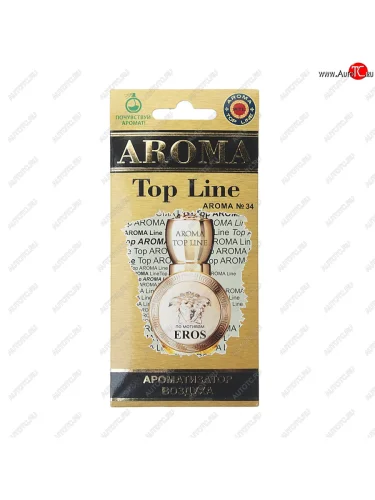 Салфетка влажная универсальная 20x15см в мягкой упаковке 30шт. парфюмированная TOP LINE TOP LINE №34 versace eros woman