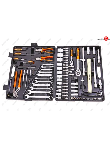 Набор инструментов 101 предмет слесарно-монтажный 14,12 6-ти гран. (кейс) АВТОДЕЛО АВТОДЕЛО 39899