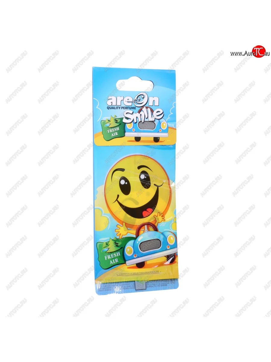 Ароматизатор подвесной пластина (свежий воздух) Smile AREON AREON asd18  в Самаре Самарской области