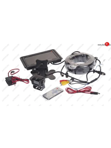 Монитор с камерой заднего вида для грузовиков (кабель 20м) AUTOEXPERT dv-755
