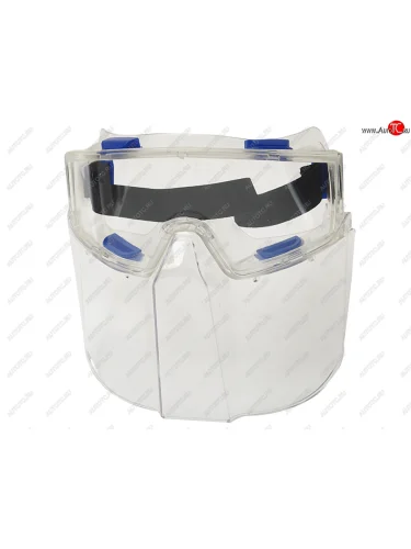 Очки защитные закрытые с непрямой вентиляцией панорамные в сборе со щитком FIT FIT 12205