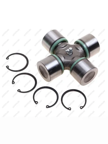 Крестовина КАМАЗ-6520 вала карданного малая в сборе (50х135мм) (стопорные кольца) СПЕЦМАШ СПЕЦМАШ 6520-2201025-спецмаш