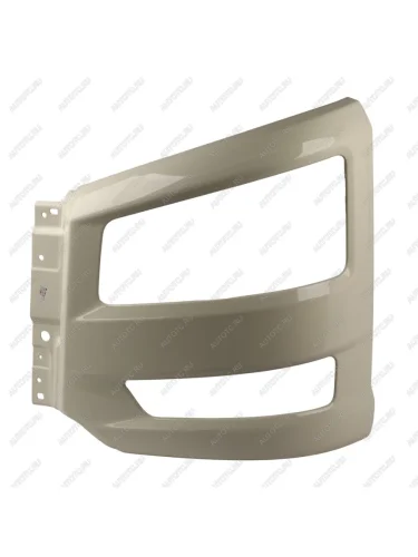 Бампер FAW J6,4180 передний левая часть (белый) OE FAW 2803035-91wd-mh