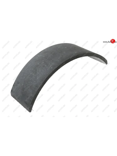 Накладка тормозной колодки УРАЛ Wшир.=120мм;Lдуги=419мм;hтолщ.=11мм ТИИР ТИИР 55571-3501105-10