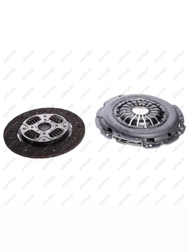 Сцепление MERCEDES Sprinter (06-) (2.2 CDI) для двухмассового маховика комплект KRAFTTECH KRAFTTECH w09240a9