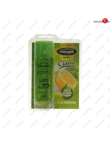 Ароматизатор спрей (лимон) 50мл pump spray AROMA CAR AROMA CAR 92060