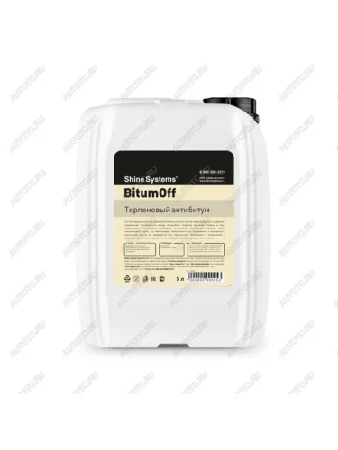 Очиститель битума 5л BitumOFF SHINE SYSTEMS SHINE SYSTEMS ss948