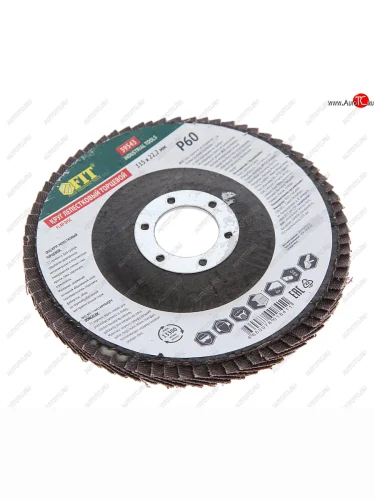 Круг лепестковый торцевой 115х22мм P60 FIT FIT 39543