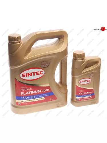Масло моторное Platinum 7000 C3SP 5W30 синт.4+1л SINTEC SINTEC 600225