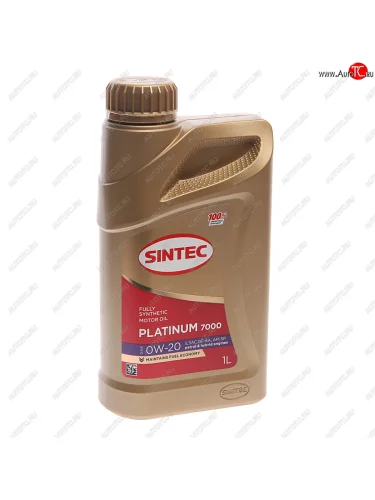 Масло моторное Platinum 7000 GF-6A 0W20 синт.1л SINTEC SINTEC 600162