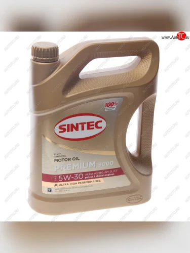 Масло моторное PREMIUM 9000 A3B4 5W30 синт.4л SINTEC SINTEC 600103