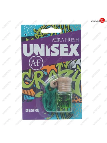 Ароматизатор подвесной жидкостный (desire) 6мл Unisex AURA FRESH AURA FRESH 23380